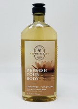 BATH  BODY WORKS Aromatherapy REFRESH YOUR BODY Wash Foam Bath Cedarwood Ylang