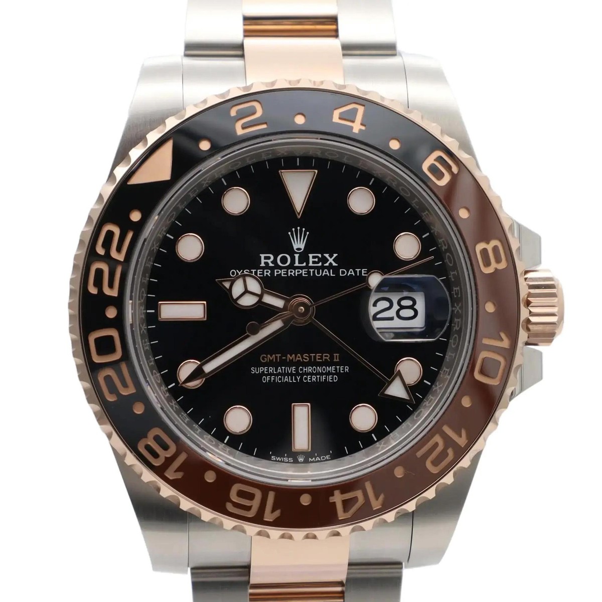 2025 New Rolex 126711CHNR GMT-Master II Rootbeer 18K Gold Steel