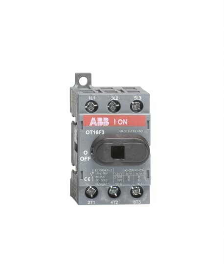 ABB OT16F3 1SCA104811R1001 switch disconnector 3P 16 A 690V