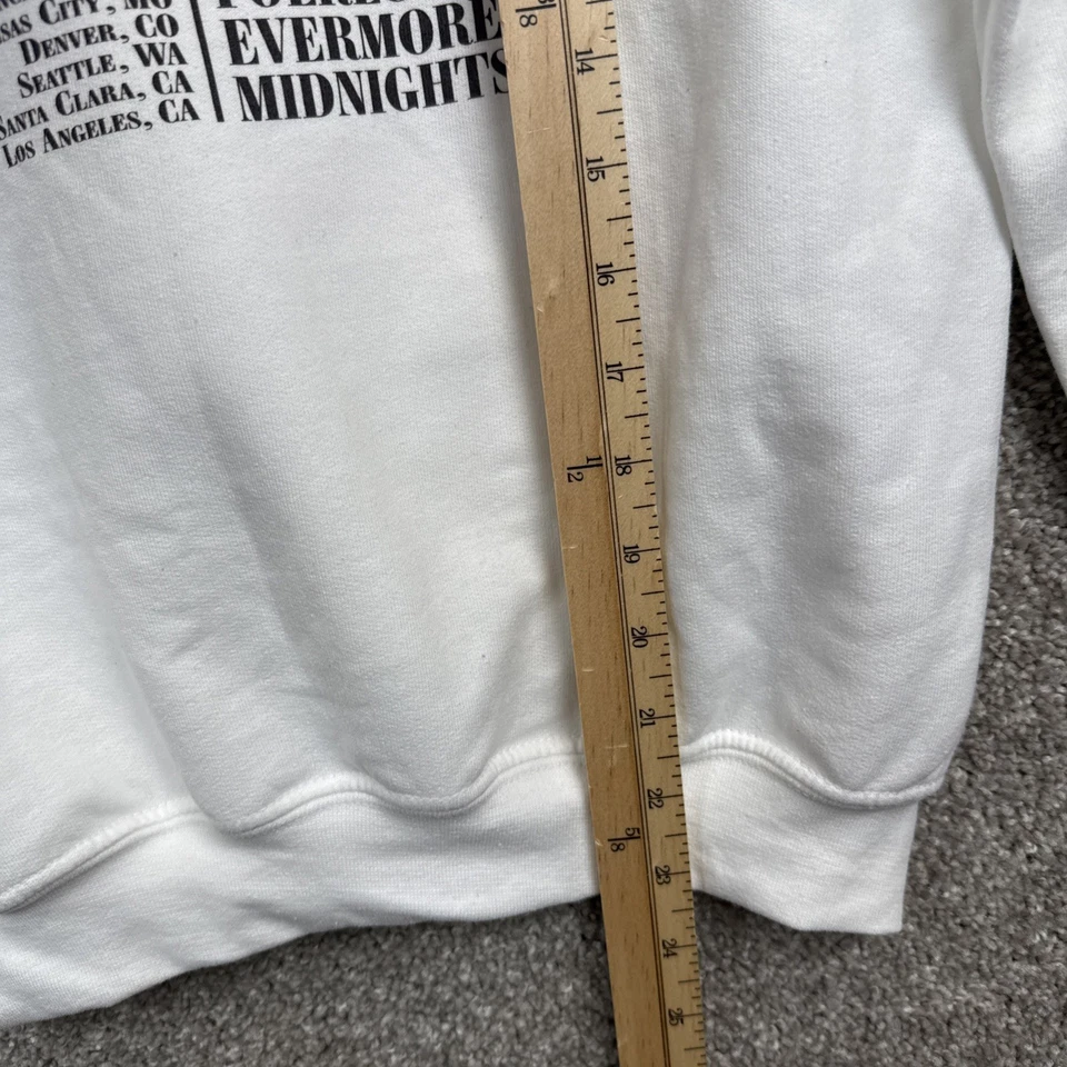 Taylor Swift Eras Tour Juvenil Talla Grande Blanca Sudadera con Capucha Etiqueta Gildan Foto 4 de 4