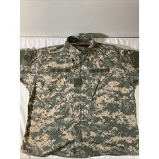 US Military ACU Digital Camo Combat Uniform Jacket Large X-Short 8415-01-519-85