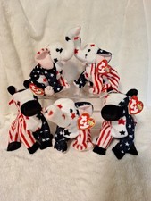 5 Ty Election Beanie Babies: 3 Righty 2000  2 Lefty 2000
