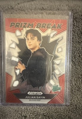 2024 Panini Prizm Draft Picks - Prizm Break Julian Sayin #PB-JSN (RC)