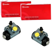 2X Brembo Radbremszylinder 20,64Mm Passend FüR CitroËN C2 C3 Peugeot 1007