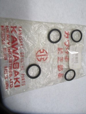 NOS NEW OEM FACTORY KAWASAKI KX250 KX400 F8 F9 KX450 F12MX ORING  670B3022 QTY-4