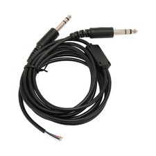 Aviation Headset Replacement Cable For David Clark AVCOMM Pilot Dual GA Plu XLNY