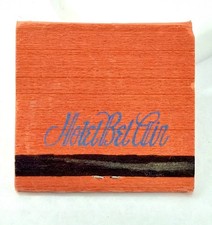 Hotel Bel-Air Rare Vintage Matchbook Los Angeles CA 1950s Midcentury