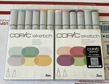 Lot Of (2) Packs Of Copic Sketch Markers Set ...