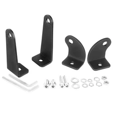 4x Universal LED Light Holder Side Mounting Brackets for ATV UTV SUV Off Road