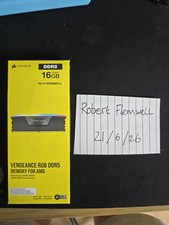 Image of Corsair Vengeance RGB 16GB DDR5 6000 MHz Memory