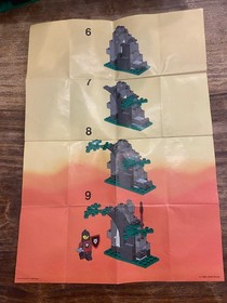 Lego Castle Ghostly Hideout 1596 100% Complete W/Instructions Vintage 1993