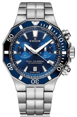 EDOX Delfin The Original 10112 3BUM BUIN Herrenuhr Quarz