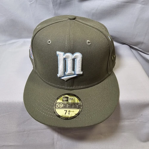 Minnesota Twins New Era Hat Club Super Bloom Fitted Hat 7 3/4 MLB Green Cap