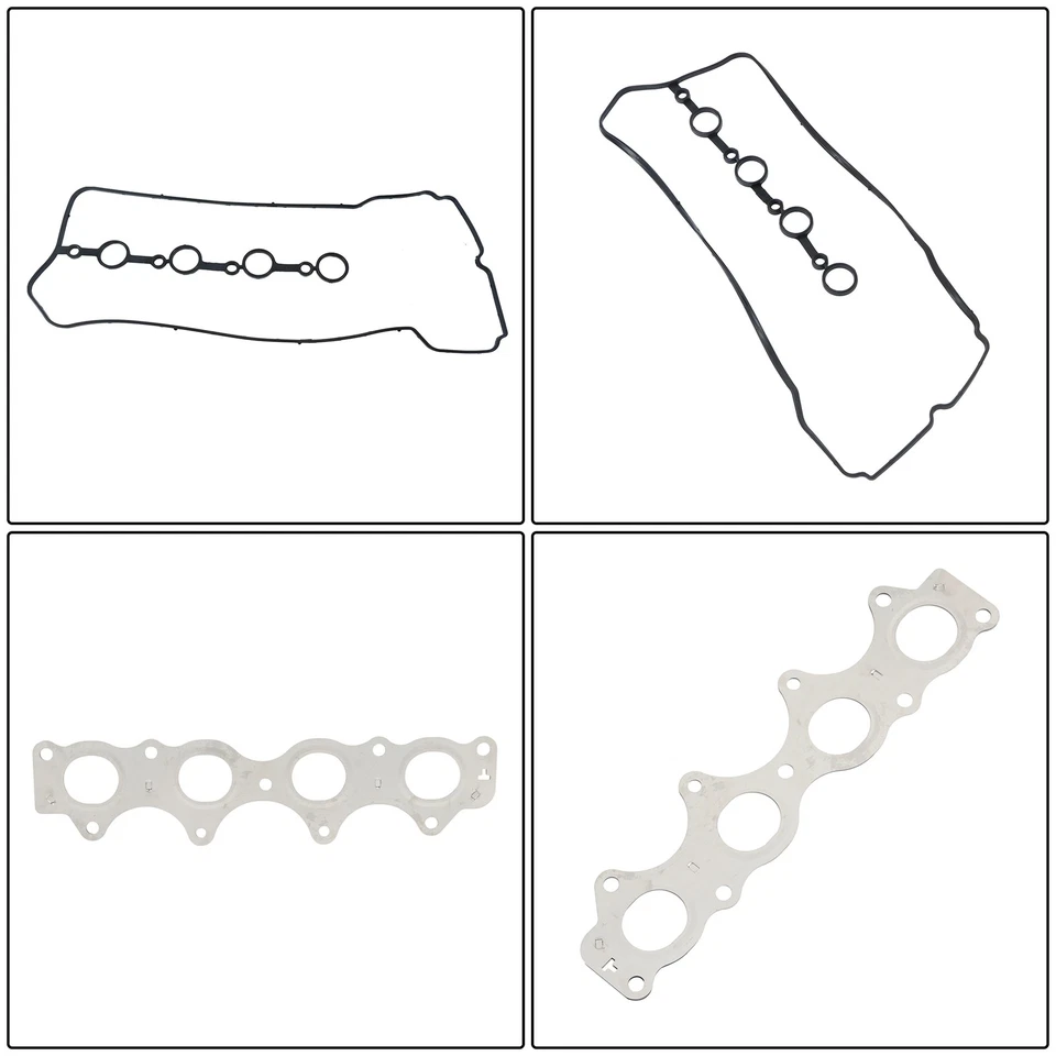 HS26554PT Juego de válvulas de escape de admisión y juntas de culata con pernos para Kia Rio 2012-2018 Foto 2 de 4