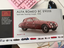 CMC M-107 Alfa Romeo 8C 2900B 1938 1:18 Burgundy w/ Box Certificate