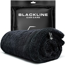 24"x36" Twisted-Loop Car Drying Towel, 1300GSM, Streak Free, Lint Free, Reusa...