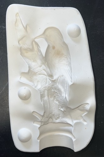 Kimple Ceramic Slip Casting Mold #586 Wood Pecker - Picture 3 of 6