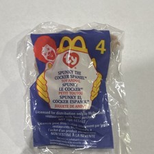 Ty Teenie Beanies Spunky the Cocker Spaniel 1999 McDonald's Toy
