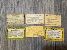 WWII US Navy Equator & Date Line Crossing Docs – Pearl Harbor Officer Lot