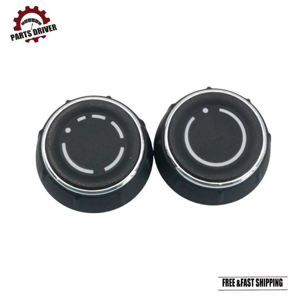 Pair of 2 Fits Porsche 911 2010-18 Porsche Macan 14-17 Volume Control Knob Cover - Image 4 of 4