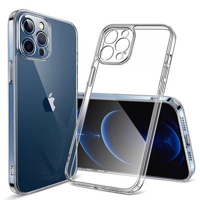 Klare stoßfeste Handyhülle für iPhone Silikon Soft Cover