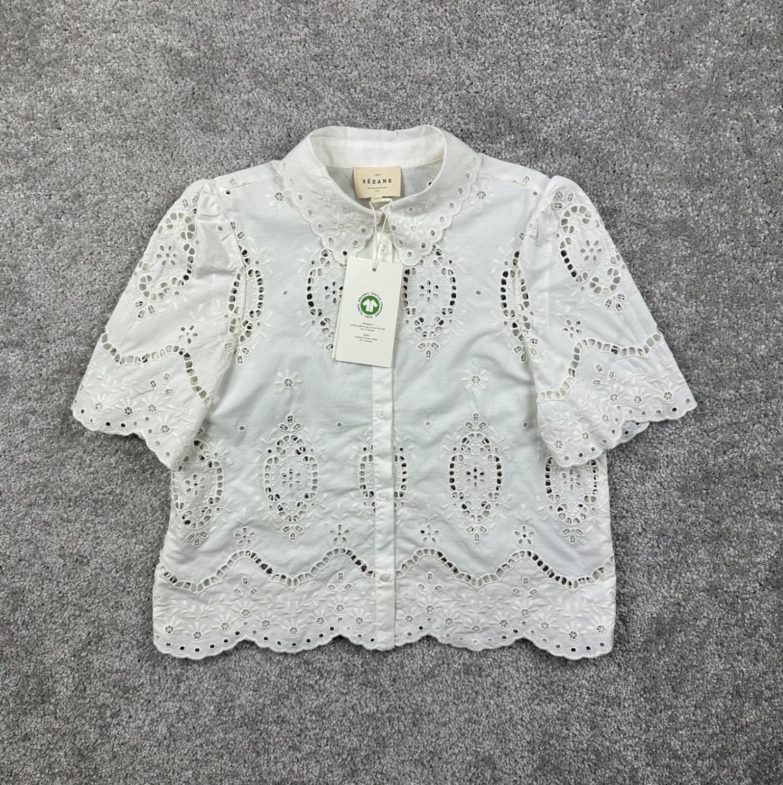 Sezane Elvira Women’s Blouse Size S