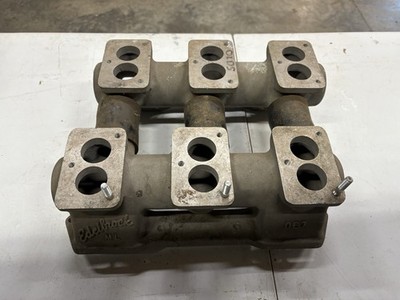 Edelbrock 6X2 Intake1957/58 Oldsmobile 371 6.1L Stromberg Holley NOS Hotrod 6-3