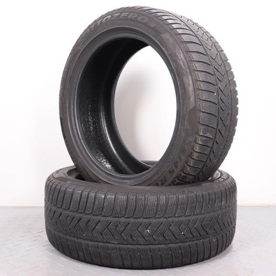 2x Winterreifen 245/45R18 96V Pirelli Sottozero 3 Seal-Inside DOT21 4mm 2454518