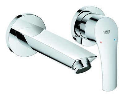 Grohe Eurosmart 2-Loch-Waschtischbatterie Ausladung 171 mm - Chrom - 29337003