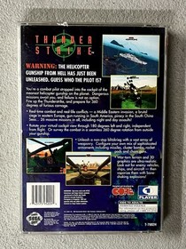 Thunderstrike II Sega Saturn 1996 Complete Disc & Case