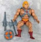 Vintage He-Man Complete Masters of the Universe Movie Mexico Shield Sword Ax