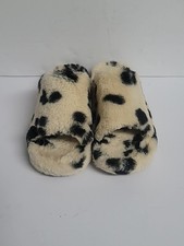 Anthropologie Maeve Faux Fur House Shoes/Slippers Sz S