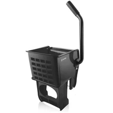 Side Press Wringer Replacement for Commercial Mop Bucket, 26 and 33 qt - Black