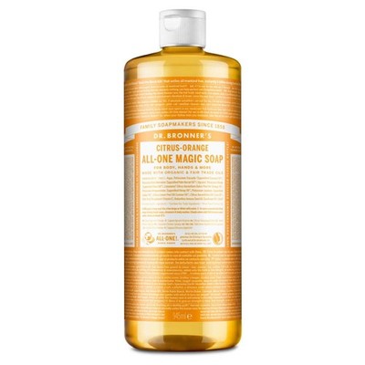 Dr. Bronner's Flüssigseife Zitrus Orange 945 ml Bio Vegan
