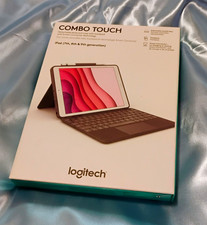 Logitech Combo Touch Keyboard Folio Trackpad iPad 7/8/9 10.2" Gray
