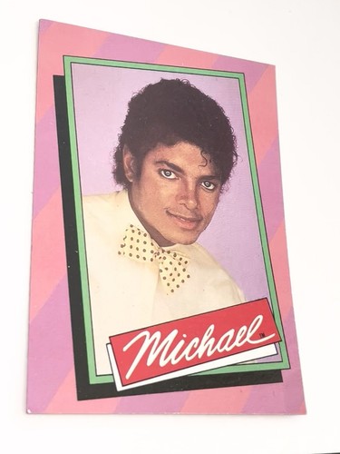 1984 TOPPS Michael Jackson Card - FREE SHIPPING