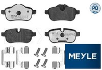 Meyle 0252455918/PD Bremsbelagsatz FüR Scheibenbremse Bremsbelagsatz FüR BMW