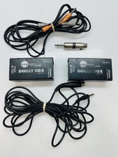 DIRECT BOX Live Wire Solutions Direct Box...tested. working. Plus Cables