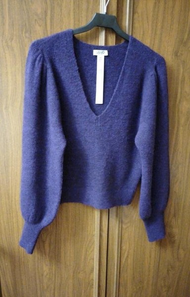 Women Liu Jo Sweater Purple Wool 36 / S / 44