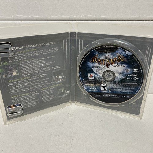 Batman Arkham Asylum - PS3 PlayStation 3 - Tested Working - Picture 2 of 3
