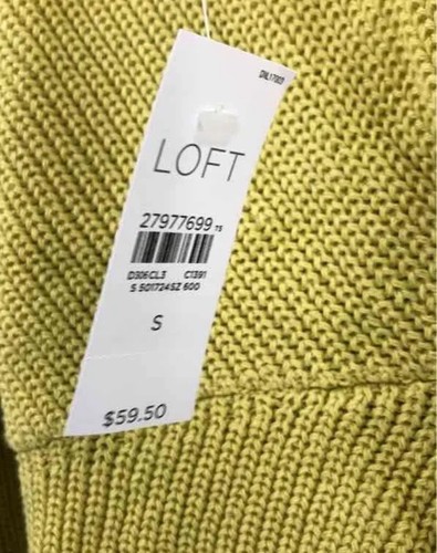 Maglione con cravatta posteriore verde lime nuovo con etichette - taglia S *STILE PRIMAVERA* - Foto 10 di 10