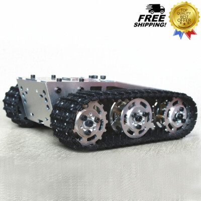Smart Robot Tank Chassis Track Crawler Chassis for WiFi Car Mechanical Arm