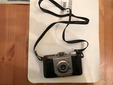 Vintage Kodak PONY 828 Camera with strap  Leather 1/2 case Untested