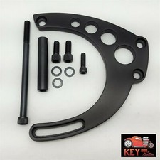 Big Block Chevy Mid Mount Black Aluminum Alternator Bracket Long Pump Bbc 454 Big Block Chevy Mid Mount Black Aluminum Alternator Bracket Long Pump Bbc 454