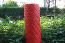 Quilted Vinyl Grain Faux Leather Upholstery Fabric Diamond 2x2 -4mm Foam 55 Quilted Vinyl Grain Faux Leather Upholstery Fabric Diamond 2x2 -4mm Foam 55