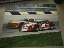 1980 Mike Eddy & Miller Milwaukee Mike ASA 8x10 Action Photo short track Racing