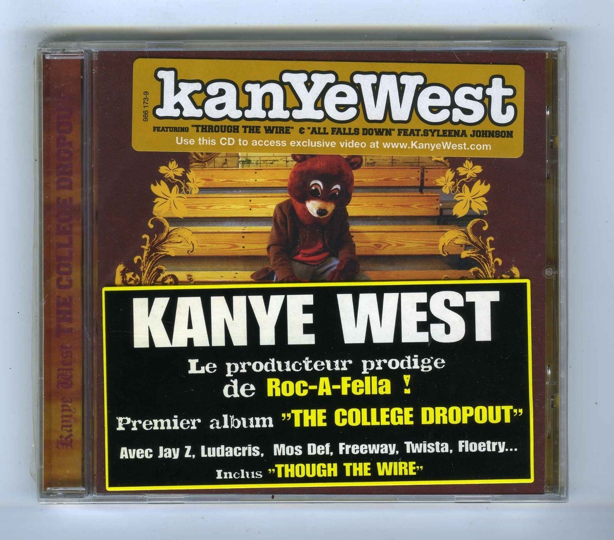 KANYE WEST CD (SEALED) THE COLLEGE DROPOUT | eBay