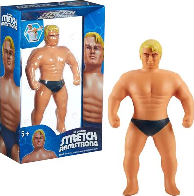 Stretch Armstrong Super Stretchy Toy Figure Indestructible Fun for Kids 5+