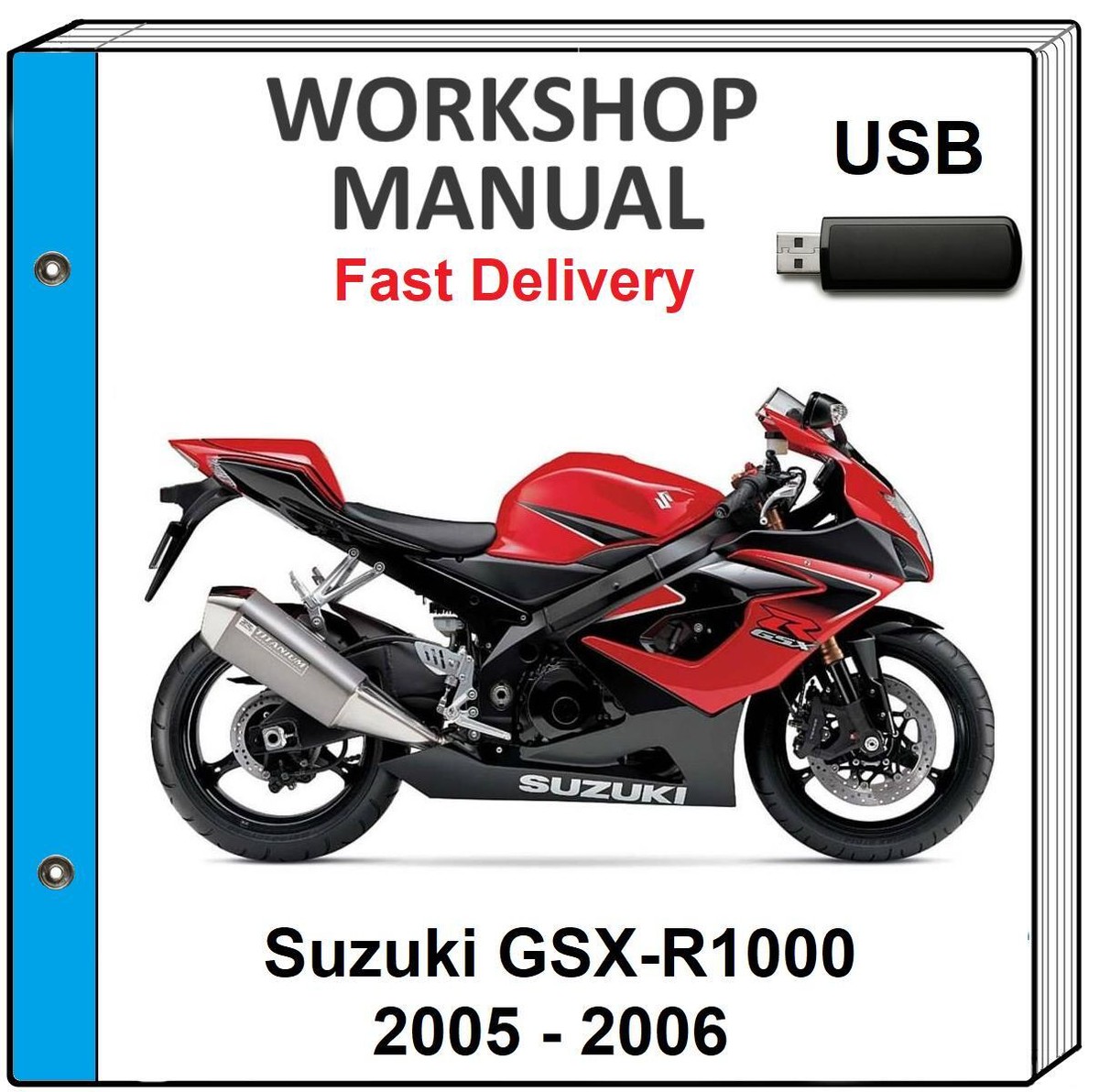 Clymer Suzuki GSX-R1000 2005-2006 マニュアル SUZUKI GSXR1000 2005