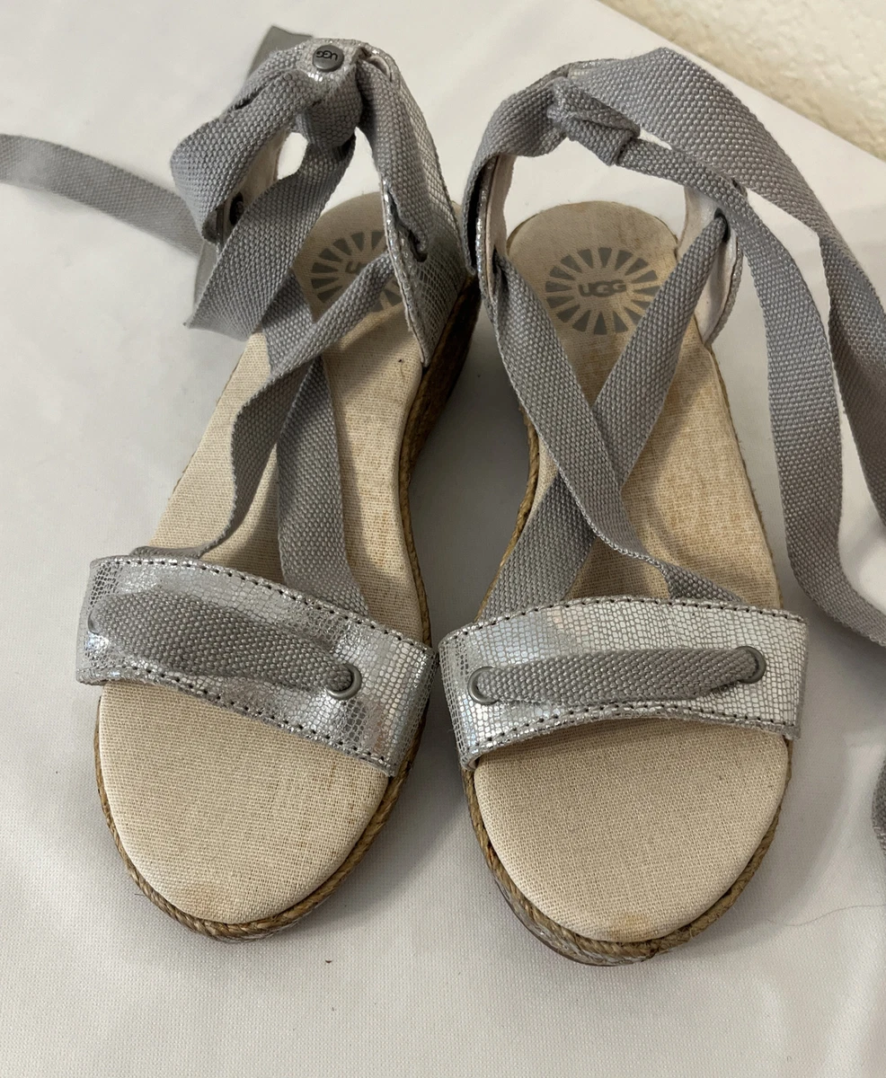 Silver espadrilles deals australia